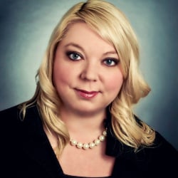 A headshot of Dr. Samantha Wallenius is seen here.